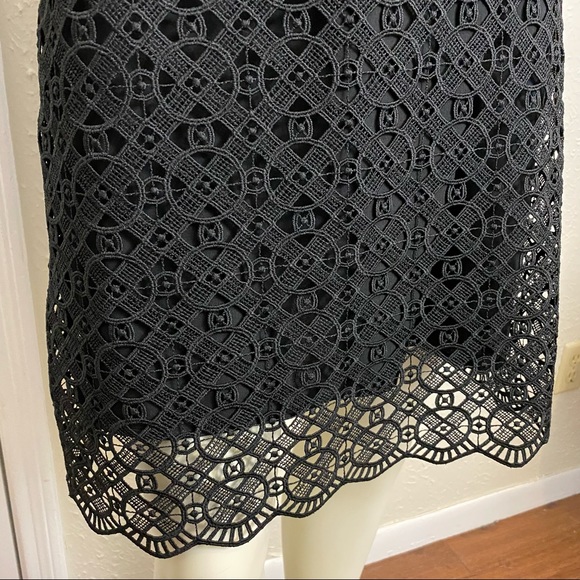 SANDRO BELLADONE LACE MINI DRESS SIZE 36 - Picture 9 of 13